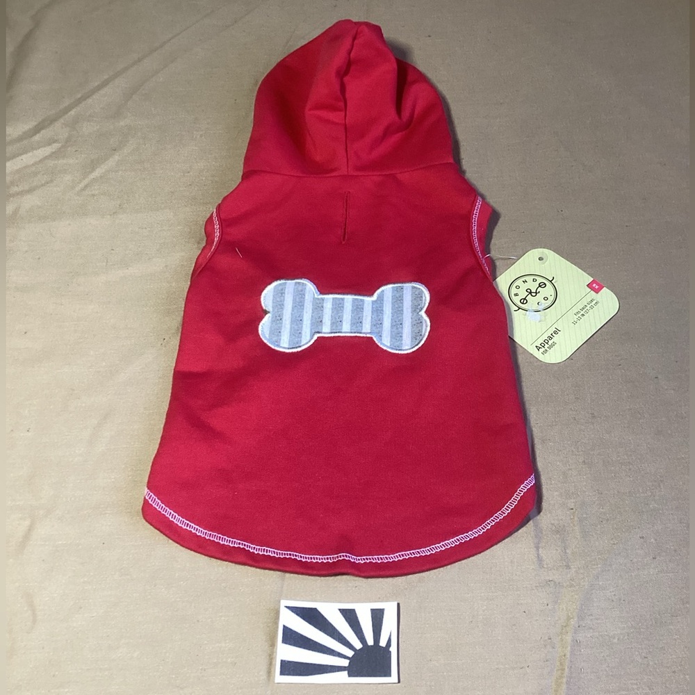 Petco Bond & Co Bone Dog Hoodie XS